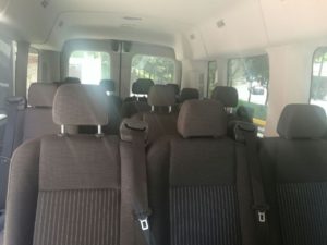Interior transporte de personal - GO Transportes