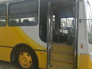Entrada autobús escolar - GO Transportes